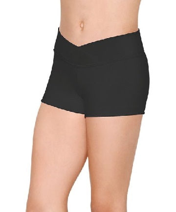So Danca Girls Bree Microfiber V Waist Shorts SL81