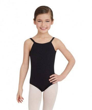 Capezio Team Basics Girl's Adjustable Convertible Strap Camisole Leotard TB420C