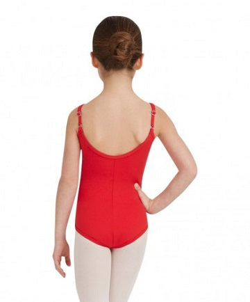 Capezio Team Basics Girl's Adjustable Convertible Strap Camisole Leotard TB420C