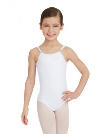 Capezio Team Basics Girl's Adjustable Convertible Strap Camisole Leotard TB420C