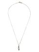 En pointe necklace