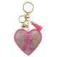 Heart Rhinestone Bag Charm