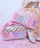 'Dance' Silver Quilted Duffle