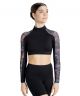 Mystical Forest Long Sleeve Crop Top for Girls by Capezio 11902C