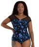 Womens Coral Leotard