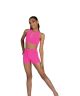Girls V-Mesh Insert Top