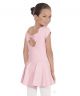 Eurotard Girl's Angelica Bow Back Microfiber Leotard with Attached Skirt 44285
