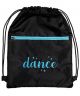 Plie' Backpack with Blue Embroidered 