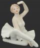 Ceramic Ballerina with Arm Up Pose by Dasha Designs 6017A