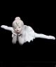 Ceramic Ballerina Figurine Splits Pose 3x6