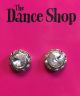 Dance Shop Competition Earrings 13mm Clear Clip