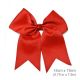 Red Cheer Bow
