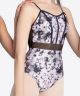 Corset Look Floral Leotard with Mesh Back for Girls by So Danca L2403