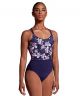 Double Strap Printed Camisole Leotard for Women by Mirella M2174LM