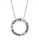 Circle DANCE Necklace on Adjustable 16-18
