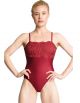 So Danca Sara Mearns Women's Shimmer Leotard with Lace Accents PL2044