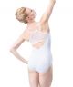 So Danca Sara Mearns Women's Diamond Lace Back Leotard with Pinch Front RDE1918