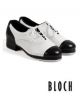 Black and White Jason Samuel Smith Full Sole Oxford Tap Shoes by Bloch S0313L