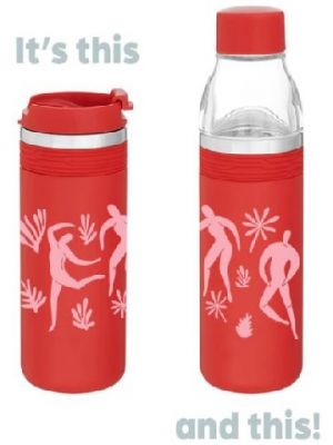 12 oz Stainless Steel Girls Ballerina Dance Tumbler - Toddler