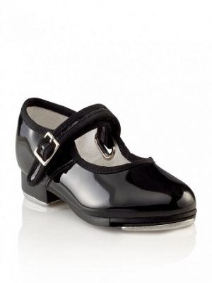 Capezio Child's Mary Jane Tap Shoe with Velcro Strap 3800C
