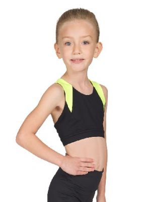 Covalent Activewear Girl's Ascent Bra Top with Ladder Back Detail